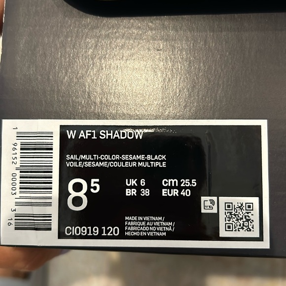 W AF 1 Shadow - Picture 1 of 6